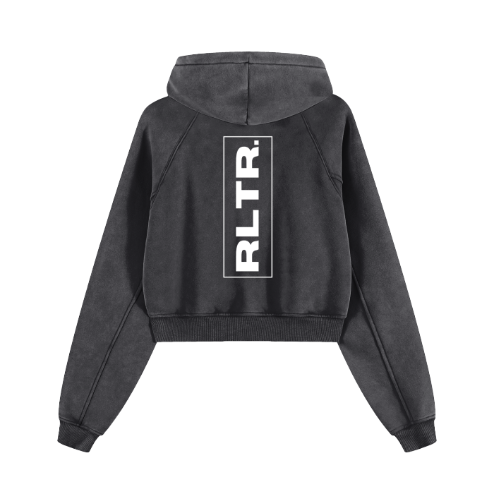 RLTR. Cropped Zip-Through Hoodie